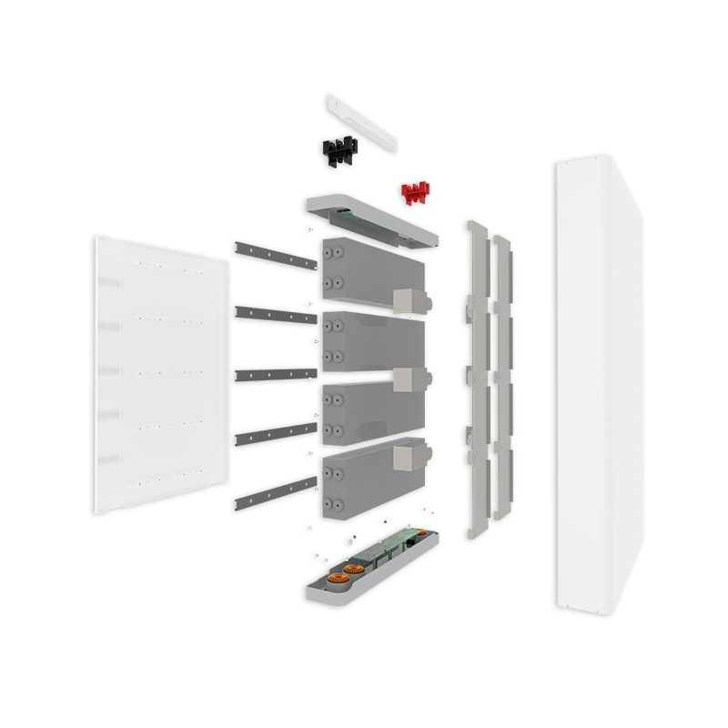 Blue Carbon - Pin LiFePO4 gắn tường Blue Carbon 12V 200Ah Power Wall - Hình ảnh 3