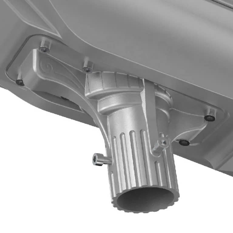 Blue Carbon - Đèn đường năng lượng mặt trời Blue Carbon All in one 100W Đèn đường năng lượng mặt trời tích hợp đèn LED năng lượng mặt trời 8-10m - Hình ảnh 4