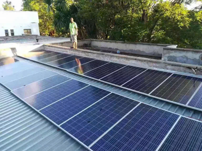 Blue Carbon - Tấm pin mặt trời đa tinh thể 170W giá rẻ cho hệ thống năng lượng mặt trời hoặc đèn đường năng lượng mặt trời Tấm pin mặt trời - Hình ảnh 4